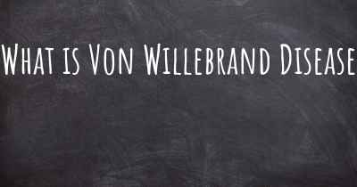 What is Von Willebrand Disease