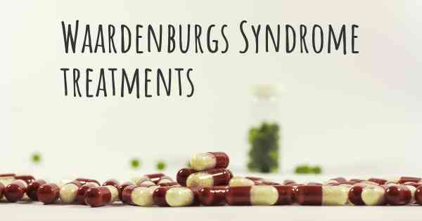 Waardenburgs Syndrome treatments