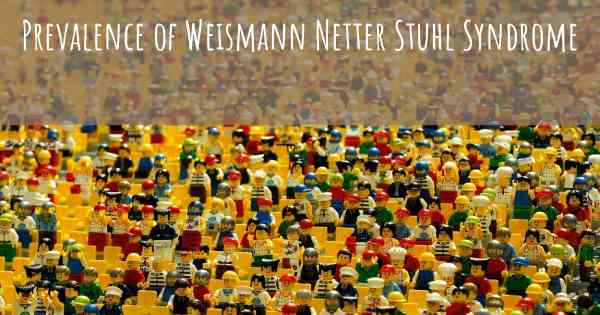 Prevalence of Weismann Netter Stuhl Syndrome