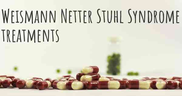 Weismann Netter Stuhl Syndrome treatments