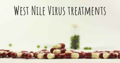 West Nile Virus treatments