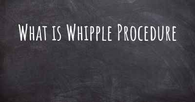 What is Whipple Procedure