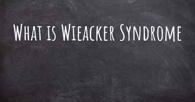 What is Wieacker Syndrome
