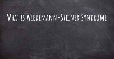 What is Wiedemann-Steiner Syndrome