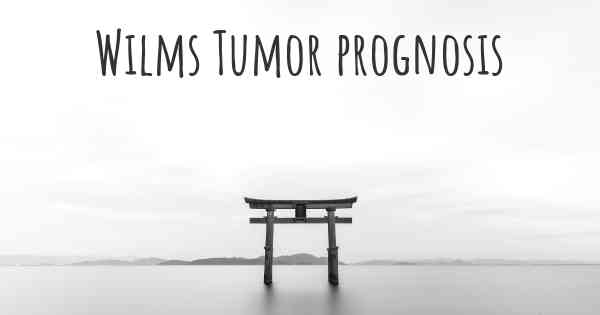 Wilms Tumor prognosis