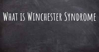 What is Winchester Syndrome