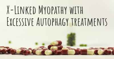 X-Linked Myopathy with Excessive Autophagy treatments