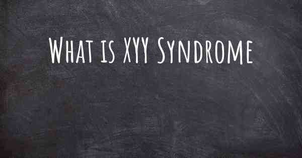 What is XYY Syndrome