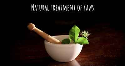 Natural treatment of Yaws