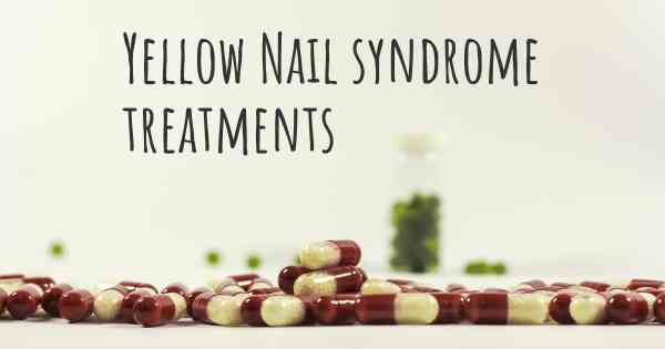 Yellow Nail syndrome treatments