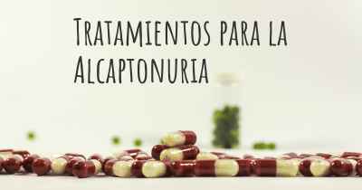 Tratamientos para la Alcaptonuria