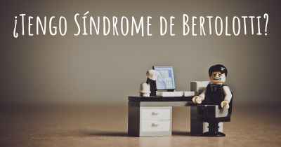 ¿Tengo Síndrome de Bertolotti?