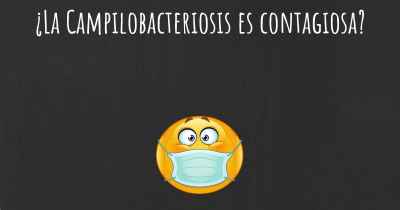 ¿La Campilobacteriosis es contagiosa?