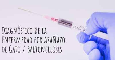 Diagnóstico de la Enfermedad por Arañazo de Gato / Bartonellosis