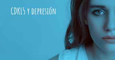 CDKL5 y depresión