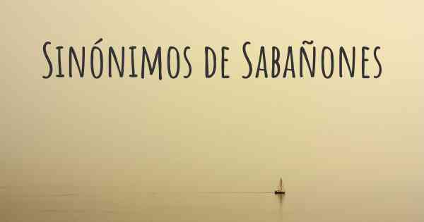 Sinónimos de Sabañones