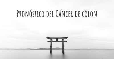 Pronóstico del Cáncer de cólon