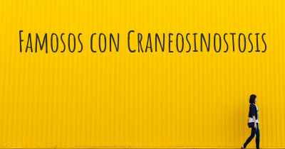 Famosos con Craneosinostosis