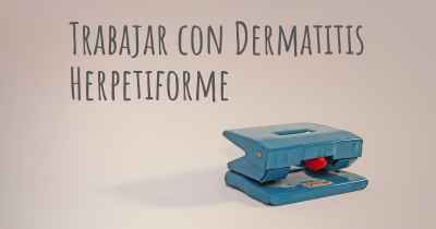 Trabajar con Dermatitis Herpetiforme