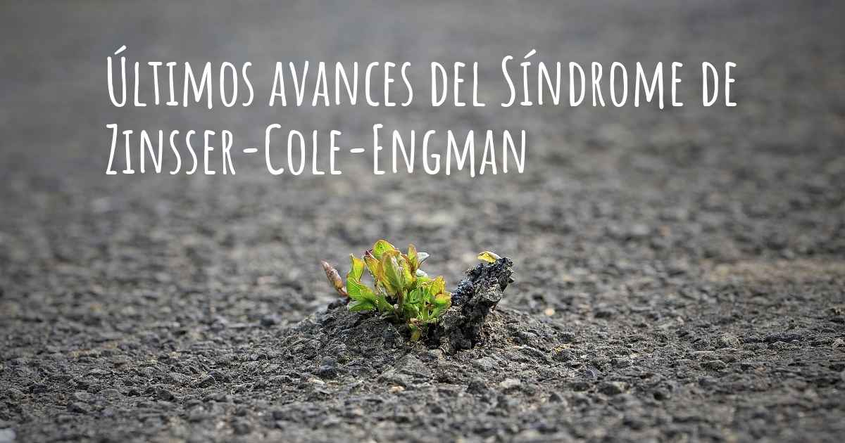 ¿Cuáles son los últimos avances del Síndrome de ZinsserColeEngman?