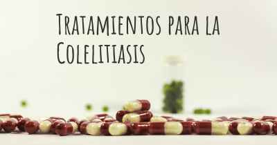 Tratamientos para la Colelitiasis