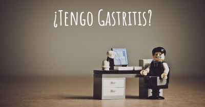 ¿Tengo Gastritis?