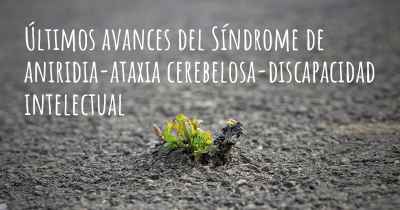 Últimos avances del Síndrome de aniridia-ataxia cerebelosa-discapacidad intelectual