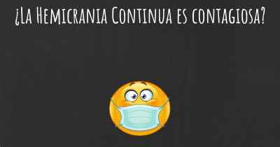 ¿La Hemicrania Continua es contagiosa?