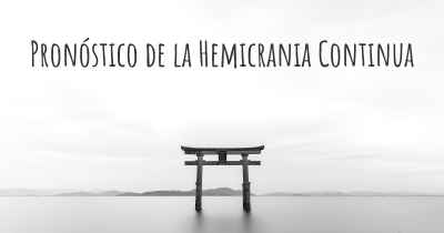 Pronóstico de la Hemicrania Continua