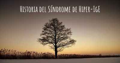 Historia del Síndrome de Hiper-IgE