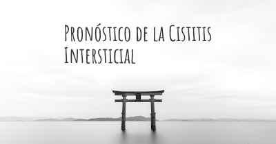 Pronóstico de la Cistitis Intersticial