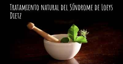 Tratamiento natural del Síndrome de Loeys Dietz