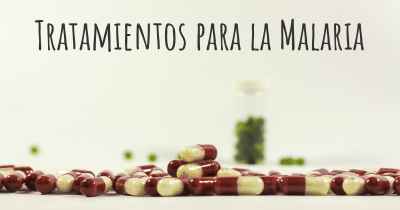 Tratamientos para la Malaria