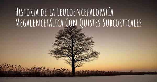 Historia de la Leucoencefalopatía Megalencefálica Con Quistes Subcorticales