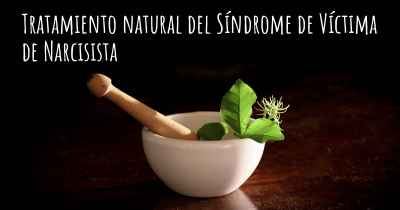 Tratamiento natural del Síndrome de Víctima de Narcisista