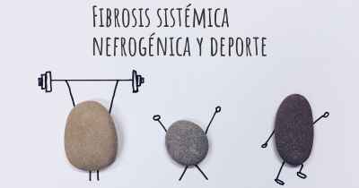 Fibrosis sistémica nefrogénica y deporte