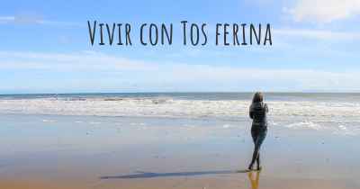 Vivir con Tos ferina