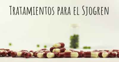 Tratamientos para el Sjogren