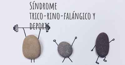 Síndrome trico-rino-falángico y deporte