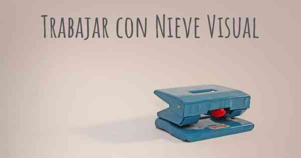 Trabajar con Nieve Visual