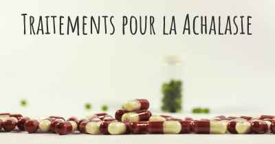 Traitements pour la Achalasie