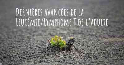 Dernières avancées de la Leucémie/Lymphome T de l'adulte