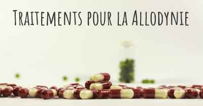 Traitements pour la Allodynie