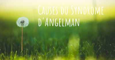Causes du Syndrome d'Angelman
