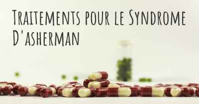 Traitements pour le Syndrome D'asherman