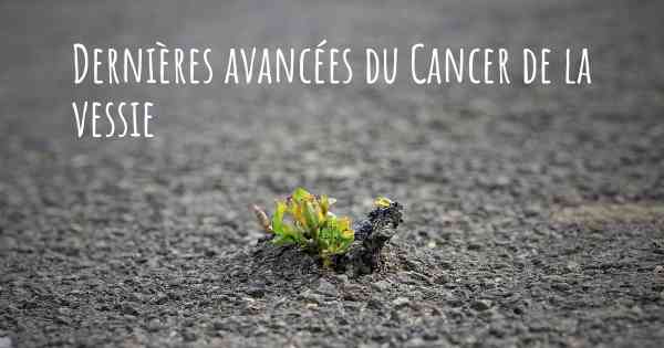 Dernières avancées du Cancer de la vessie