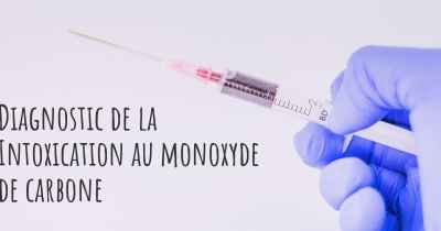 Diagnostic de la Intoxication au monoxyde de carbone