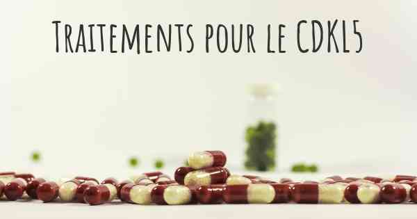 Traitements pour le CDKL5