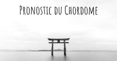 Pronostic du Chordome