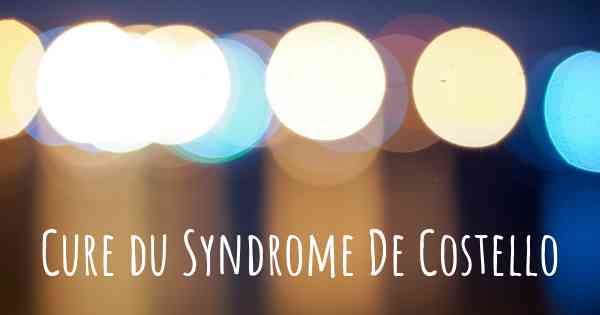 Cure du Syndrome De Costello